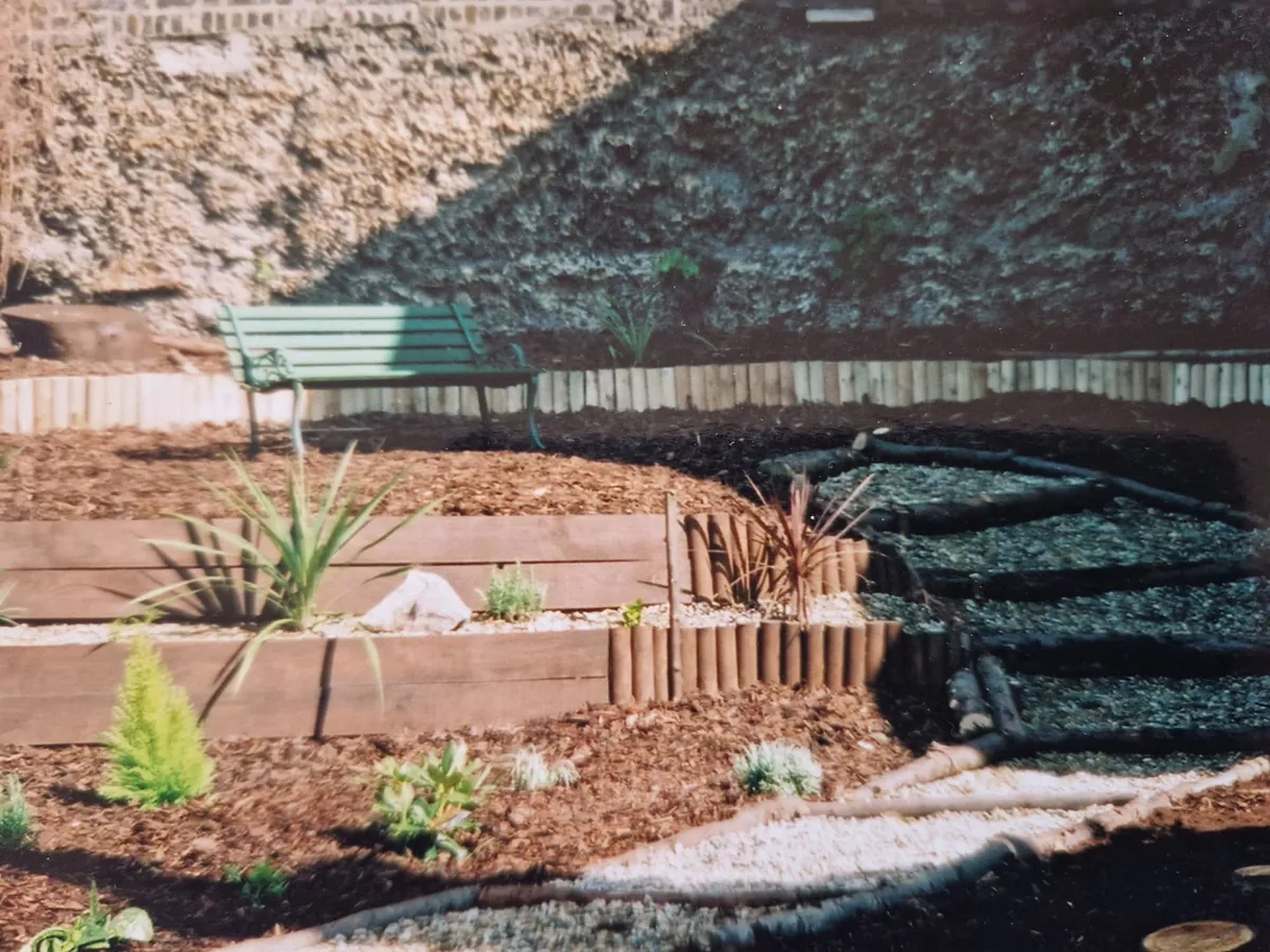 Landscaped garden